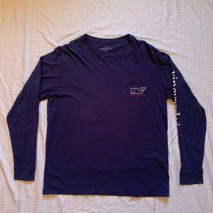 Long Sleeve Vineyard Vine Holiday T-Shirt